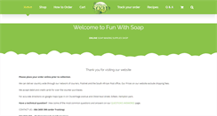 Desktop Screenshot of funwithsoap.co.za